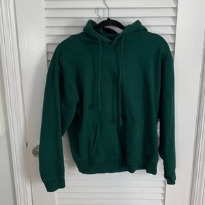 Brandy Melville/John Galt hunter green hoodie.